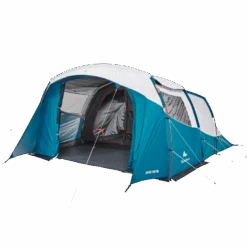 Outdoor Camping Store 13 Quechua 5 Man Blackout Tent With Poles - Arpenaz 5.2 F&B