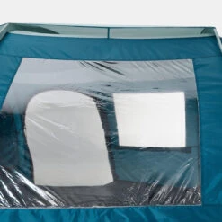 Quechua 8 Man Tent With Poles - Arpenaz 8.4 -Outdoor Camping Store k5523d39814965a19222a852d2b81c848