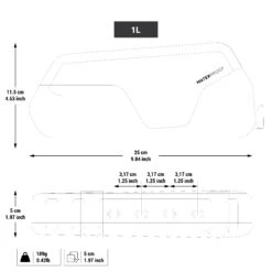 1L Bikepacking Waterproof Top Tube Bag Riverside 21 1L Bikepacking Waterproof Top Tube Bag Riverside -Outdoor Camping Store k848560da33c2bc9be8cf84ac1327c095