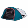 Quechua 3 Man Pop-Up Blackout Tent -Outdoor Camping Store k9a88f14b89f10161dfeee3c19b83ff8f