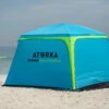 HGA500 Beach Handball Tent - Blue/Yellow -Outdoor Camping Store kb3df183941c34a4985f2810f887f12e8