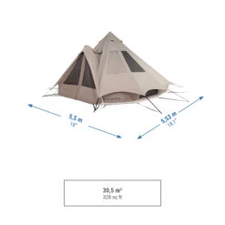Quechua 5 Man Teepee Tent -Outdoor Camping Store kbc9b5752c9ef1a4a6fd9a09a0d5c004e