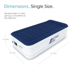 Single Comfort Plus Air Bed – Navy/White 12 Single Comfort Plus Air Bed – Navy/White -Outdoor Camping Store keea0c8795e789d6f029d2dd29aff483a